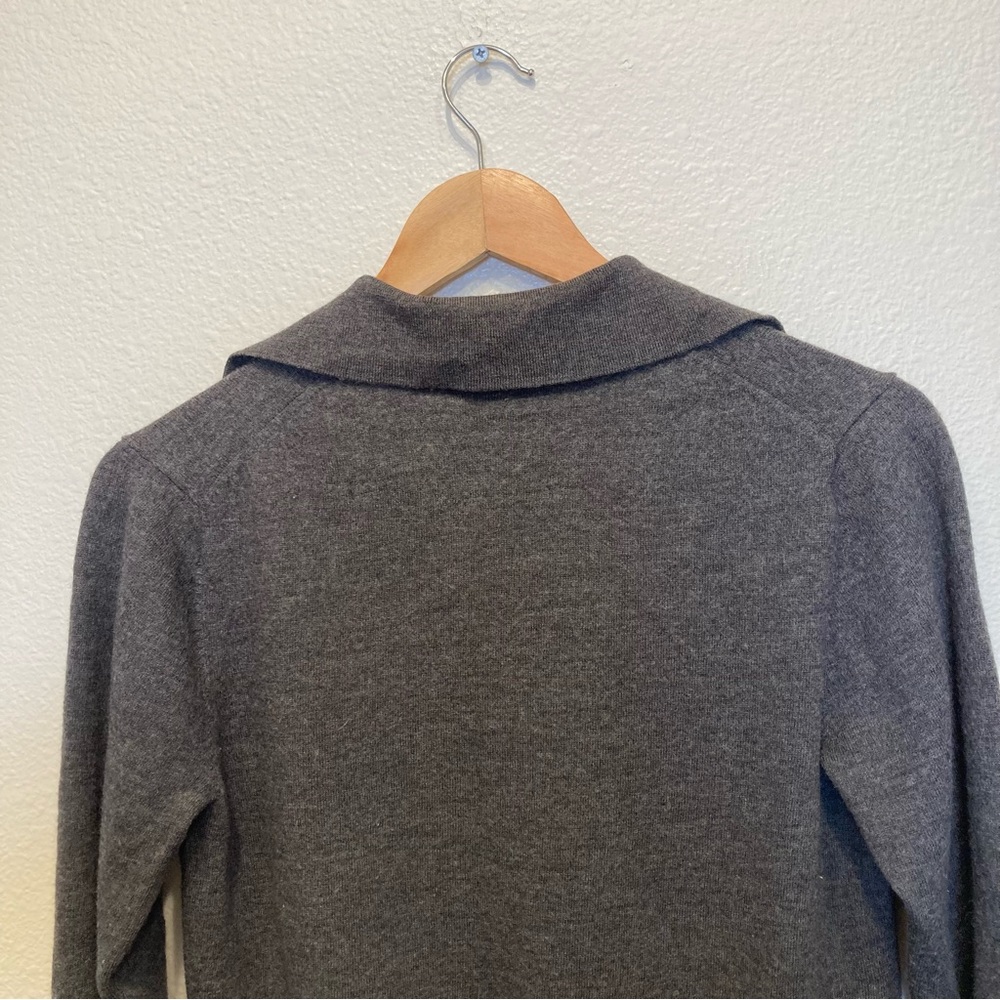 Murano Grey Wool Sweater - Picture 8 of 14